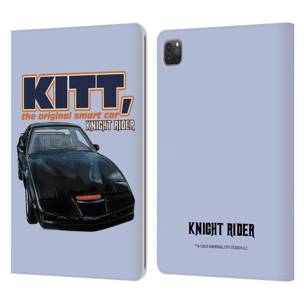 Knight Rider Core Graphics Kitt Smart Car Leather Book Wallet Case Cover For Apple iPad Pro 11 2020 / 2021 / 2022