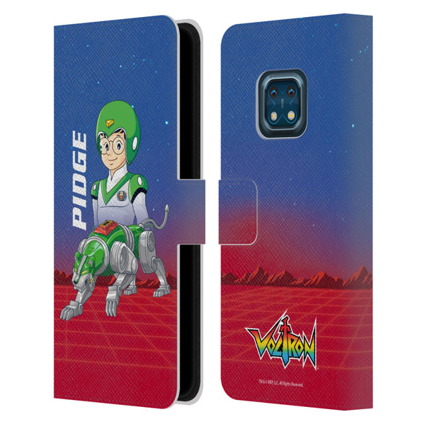 Voltron Character Art Pidge Leather Book Wallet Case Cover For Nokia XR20