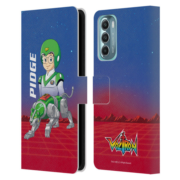 Voltron Character Art Pidge Leather Book Wallet Case Cover For Motorola Moto G Stylus 5G (2022)