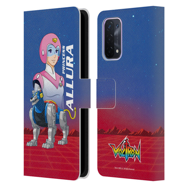Voltron Character Art Princess Allura Leather Book Wallet Case Cover For OPPO A54 5G
