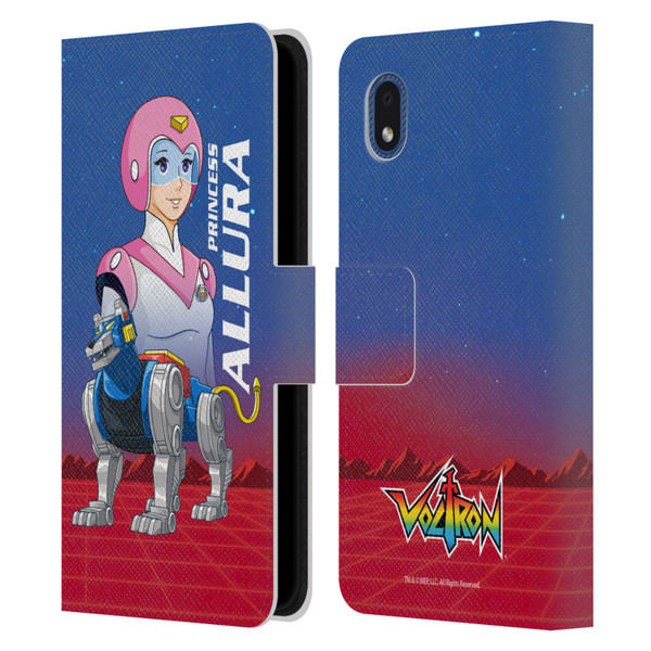 Voltron Character Art Princess Allura Leather Book Wallet Case Cover For Samsung Galaxy A01 Core (2020)