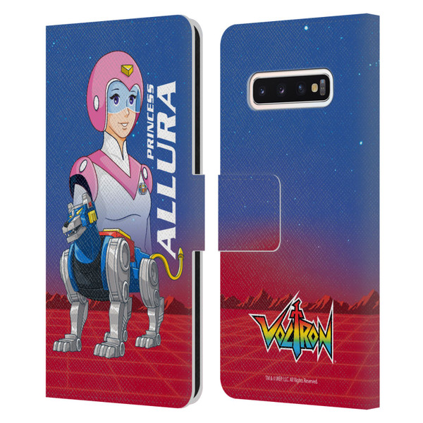 Voltron Character Art Princess Allura Leather Book Wallet Case Cover For Samsung Galaxy S10