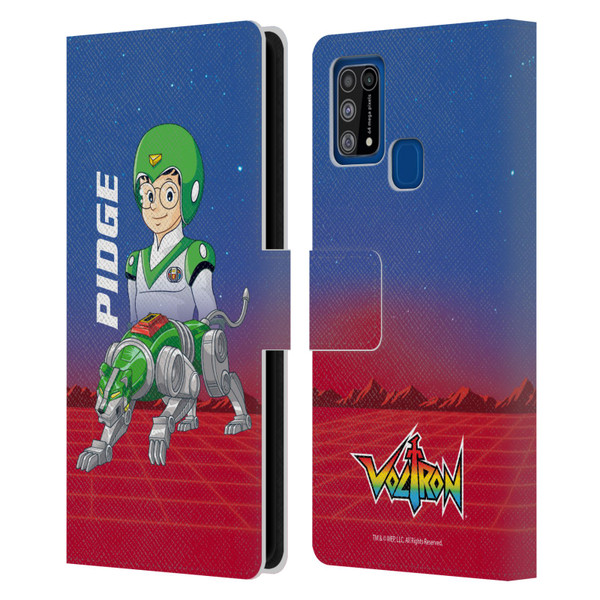 Voltron Character Art Pidge Leather Book Wallet Case Cover For Samsung Galaxy M31 (2020)
