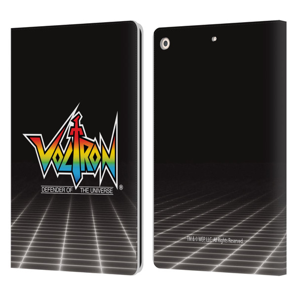 Voltron Graphics Logo Leather Book Wallet Case Cover For Apple iPad 10.2 2019/2020/2021