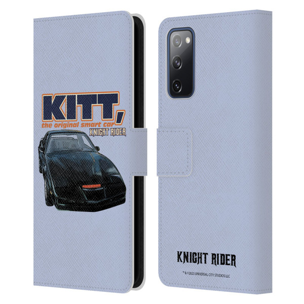 Knight Rider Core Graphics Kitt Smart Car Leather Book Wallet Case Cover For Samsung Galaxy S20 FE / 5G