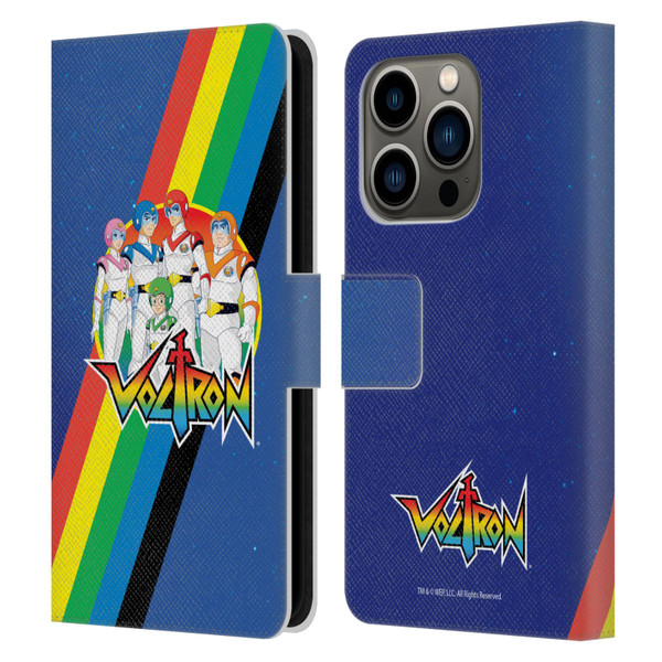 Voltron Graphics Group Leather Book Wallet Case Cover For Apple iPhone 14 Pro