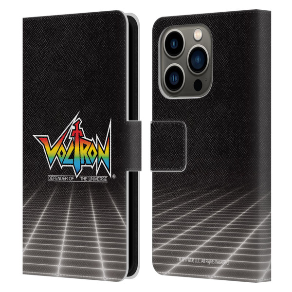 Voltron Graphics Logo Leather Book Wallet Case Cover For Apple iPhone 14 Pro