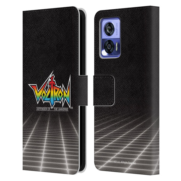 Voltron Graphics Logo Leather Book Wallet Case Cover For Motorola Edge 30 Neo 5G