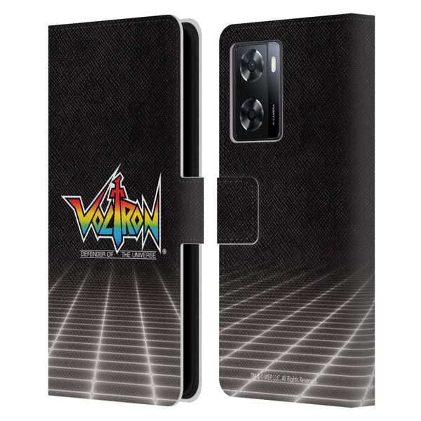 Voltron Graphics Logo Leather Book Wallet Case Cover For OPPO A57s