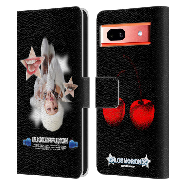 Chloe Moriondo Graphics Album Leather Book Wallet Case Cover For Google Pixel 7a