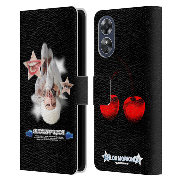 Chloe Moriondo Graphics Album Leather Book Wallet Case Cover For OPPO A17