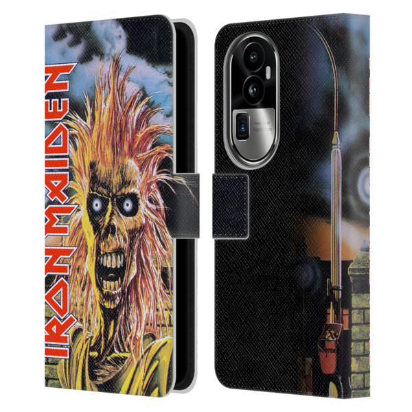 Iron Maiden Art First Leather Book Wallet Case Cover For OPPO Reno10 Pro+