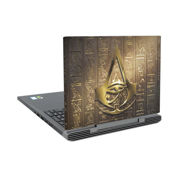Assassin's Creed Origins Graphics Logo 3D Heiroglyphics Vinyl Sticker Skin Decal Cover for Dell Inspiron 15 7000 P65F