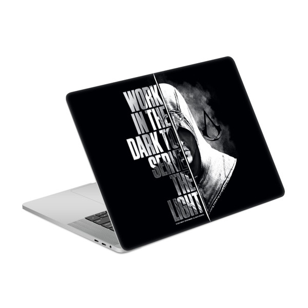 Assassin's Creed Typography Half Vinyl Sticker Skin Decal Cover for Apple MacBook Pro 15.4" A1707/A1990