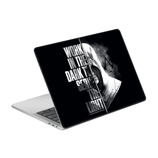 Assassin's Creed Typography Half Vinyl Sticker Skin Decal Cover for Apple MacBook Pro 13" A2338