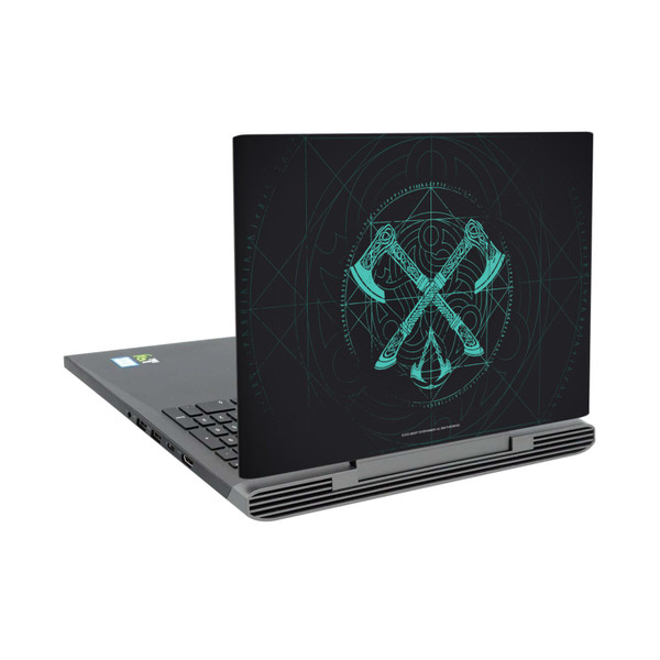 Assassin's Creed Valhalla Compositions Dual Axes Vinyl Sticker Skin Decal Cover for Dell Inspiron 15 7000 P65F