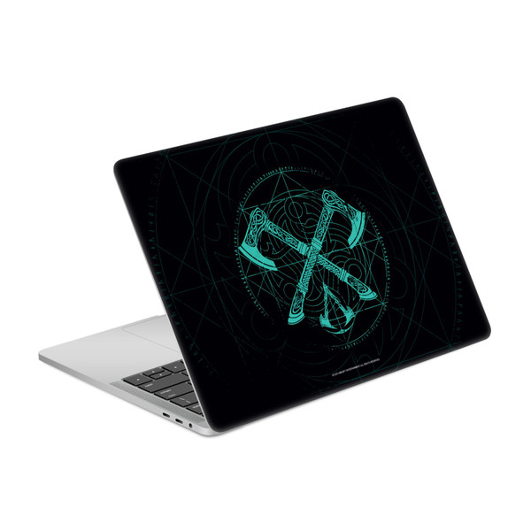 Assassin's Creed Valhalla Compositions Dual Axes Vinyl Sticker Skin Decal Cover for Apple MacBook Pro 13.3" A1708