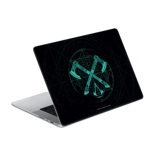 Assassin's Creed Valhalla Compositions Dual Axes Vinyl Sticker Skin Decal Cover for Apple MacBook Pro 16" A2485