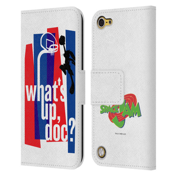 Space Jam (1996) Graphics What's Up Doc? Leather Book Wallet Case Cover For Apple iPod Touch 5G 5th Gen