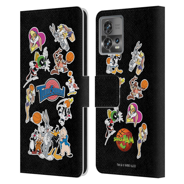 Space Jam (1996) Graphics Tune Squad Leather Book Wallet Case Cover For Motorola Moto Edge 30 Fusion