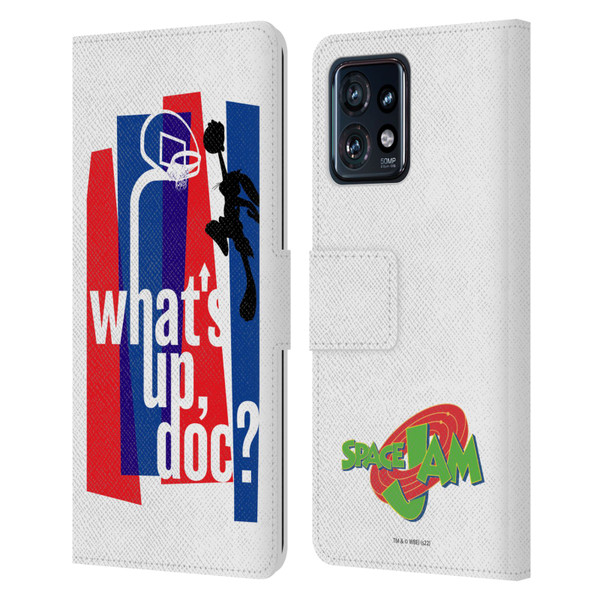 Space Jam (1996) Graphics What's Up Doc? Leather Book Wallet Case Cover For Motorola Moto Edge 40 Pro
