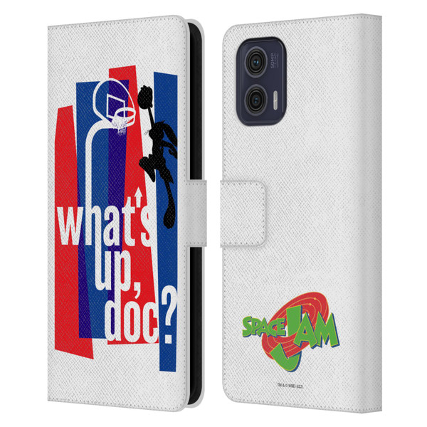 Space Jam (1996) Graphics What's Up Doc? Leather Book Wallet Case Cover For Motorola Moto G73 5G