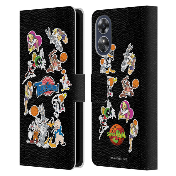 Space Jam (1996) Graphics Tune Squad Leather Book Wallet Case Cover For OPPO A17
