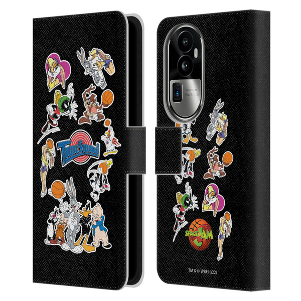 Space Jam (1996) Graphics Tune Squad Leather Book Wallet Case Cover For OPPO Reno10 Pro+
