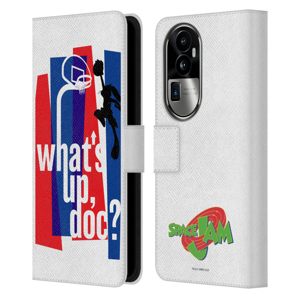 Space Jam (1996) Graphics What's Up Doc? Leather Book Wallet Case Cover For OPPO Reno10 Pro+
