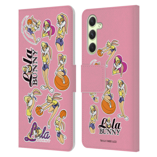 Space Jam (1996) Graphics Lola Bunny Leather Book Wallet Case Cover For Samsung Galaxy A54 5G