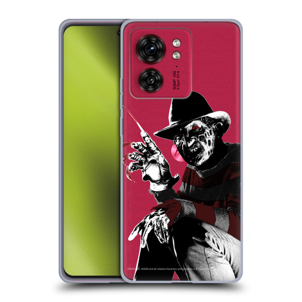 Freddy VS. Jason Graphics Freddy Soft Gel Case for Motorola Moto Edge 40