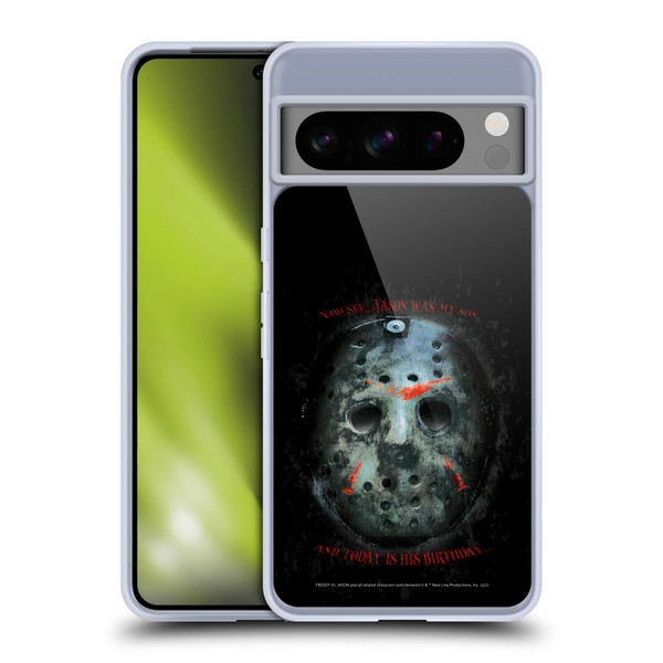 Freddy VS. Jason Graphics Jason's Birthday Soft Gel Case for Google Pixel 8 Pro