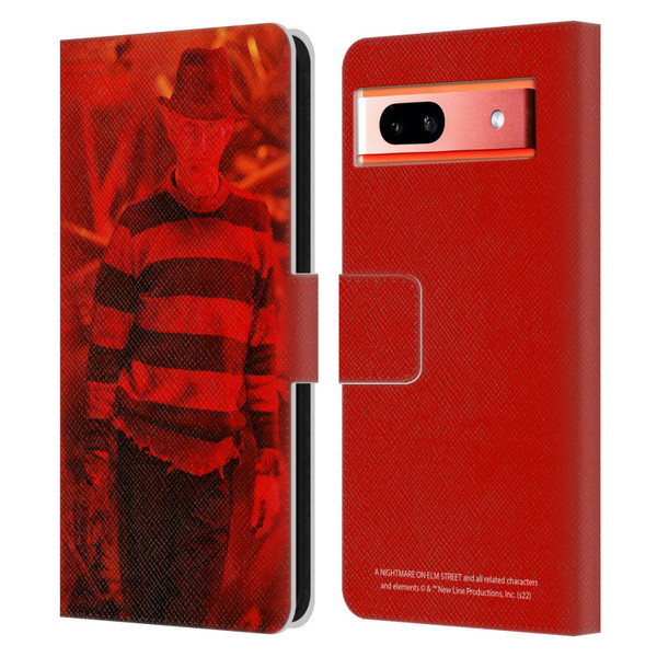 A Nightmare On Elm Street 3 Dream Warriors Graphics Freddy 2 Leather Book Wallet Case Cover For Google Pixel 7a
