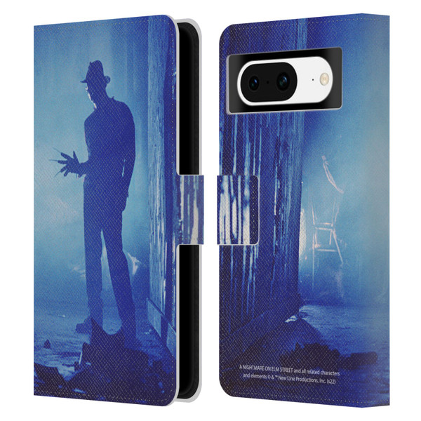 A Nightmare On Elm Street 3 Dream Warriors Graphics Freddy Leather Book Wallet Case Cover For Google Pixel 8