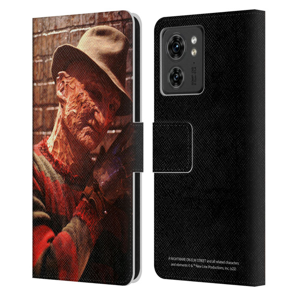 A Nightmare On Elm Street 3 Dream Warriors Graphics Freddy 3 Leather Book Wallet Case Cover For Motorola Moto Edge 40