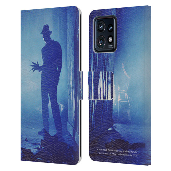 A Nightmare On Elm Street 3 Dream Warriors Graphics Freddy Leather Book Wallet Case Cover For Motorola Moto Edge 40 Pro
