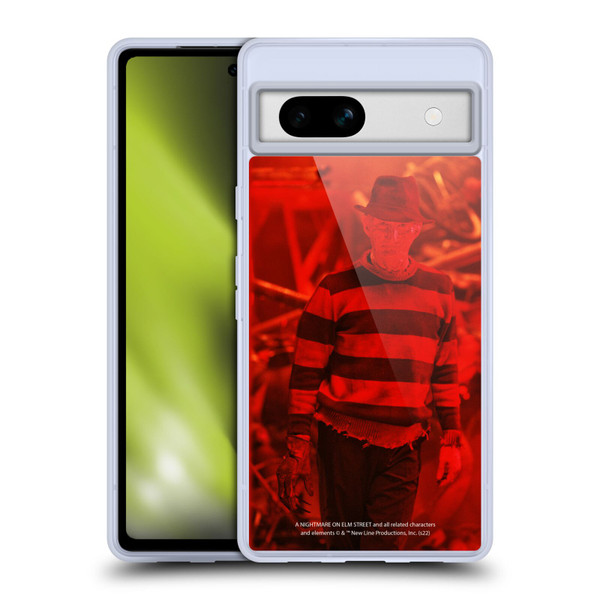 A Nightmare On Elm Street 3 Dream Warriors Graphics Freddy 2 Soft Gel Case for Google Pixel 7a