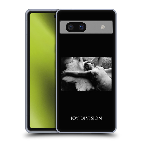 Joy Division Graphics Love Will Tear Us Apart Soft Gel Case for Google Pixel 7a