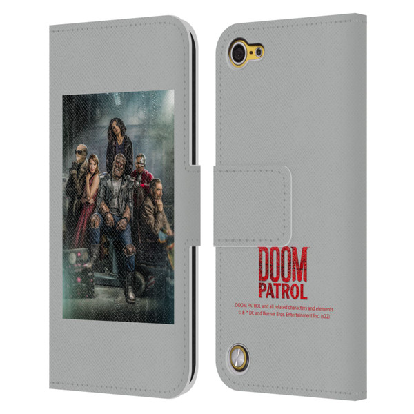 Doom Patrol Graphics Poster 1 Leather Book Wallet Case Cover For Apple iPod Touch 5G 5th Gen
