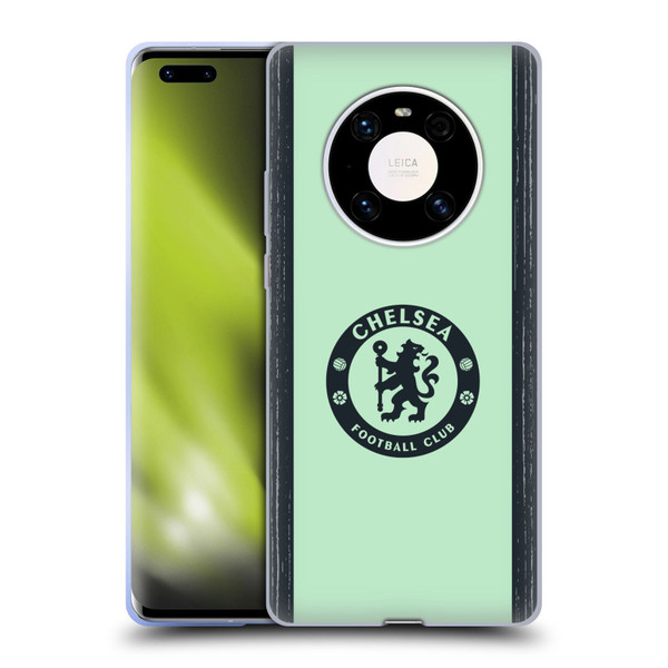 Chelsea Football Club 2023/24 Kit Third Soft Gel Case for Huawei Mate 40 Pro 5G