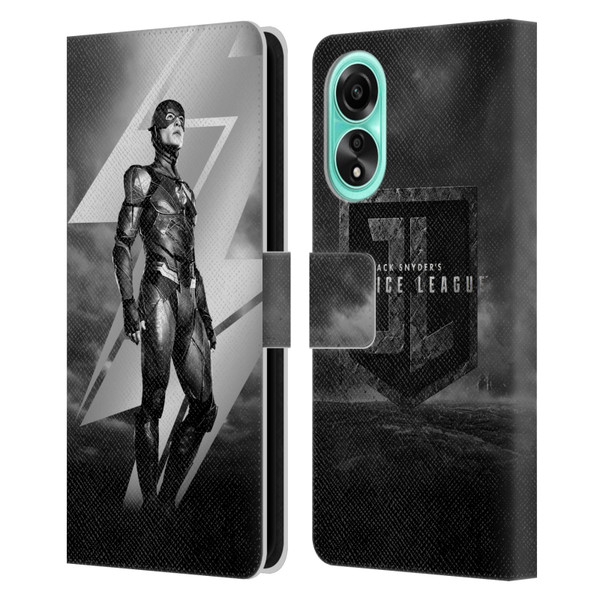 Zack Snyder's Justice League Snyder Cut Character Art Flash Leather Book Wallet Case Cover For OPPO A78 4G