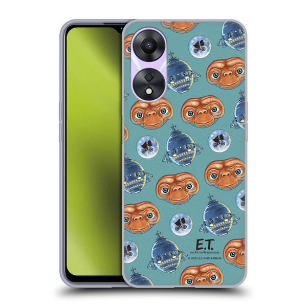 E.T. Graphics Pattern Soft Gel Case for OPPO A78 5G