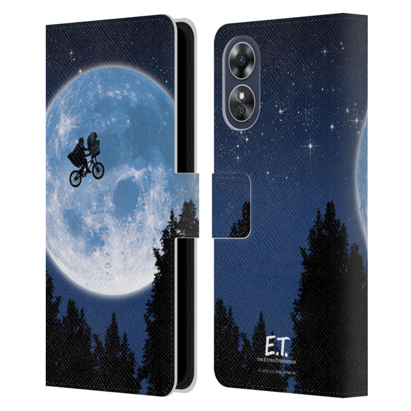 E.T. Graphics Poster Leather Book Wallet Case Cover For OPPO A17