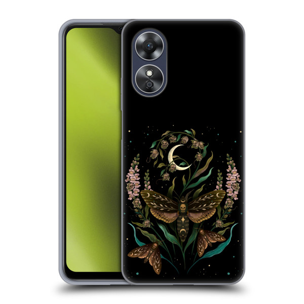 Episodic Drawing Illustration Animals Death Head Soft Gel Case for OPPO A17