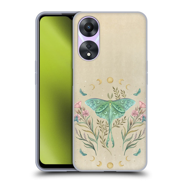 Episodic Drawing Illustration Animals Luna And Forester Vintage Soft Gel Case for OPPO A78 5G