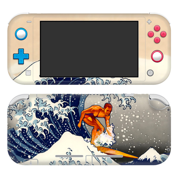 Dave Loblaw Sea 2 Wave Surfer Vinyl Sticker Skin Decal Cover for Nintendo Switch Lite