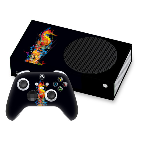 Dave Loblaw Sea 2 Seahorse Vinyl Sticker Skin Decal Cover for Microsoft Series S Console & Controller