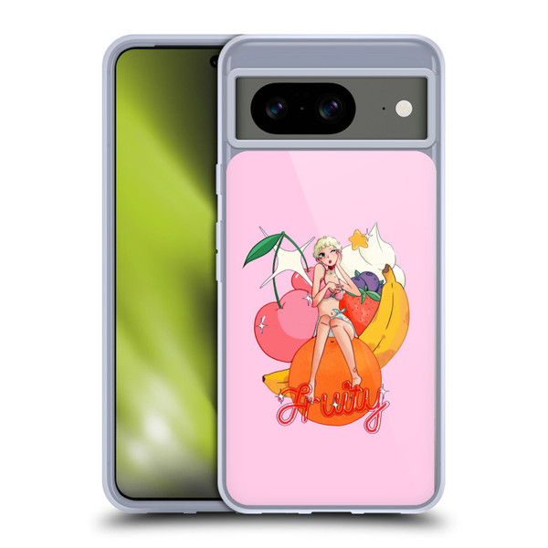 Chloe Moriondo Graphics Fruity Soft Gel Case for Google Pixel 8
