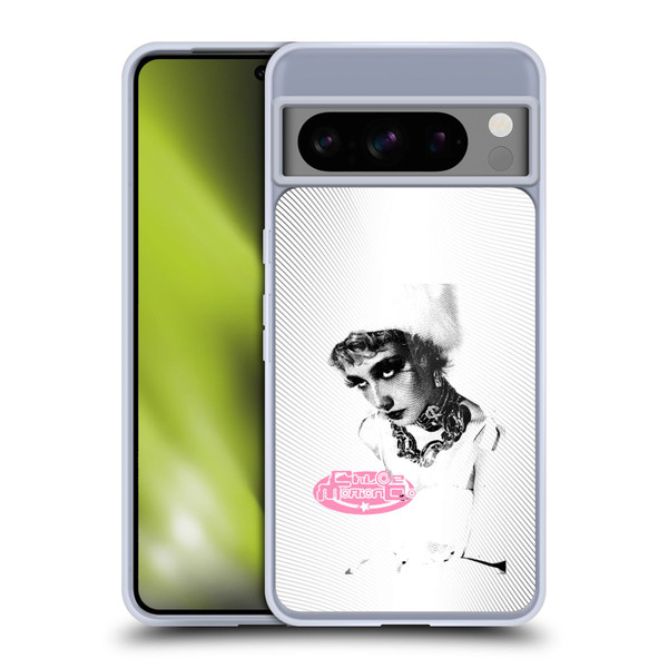 Chloe Moriondo Graphics Portrait Soft Gel Case for Google Pixel 8 Pro
