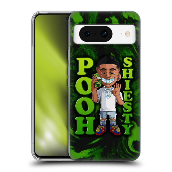 Pooh Shiesty Graphics Green Soft Gel Case for Google Pixel 8